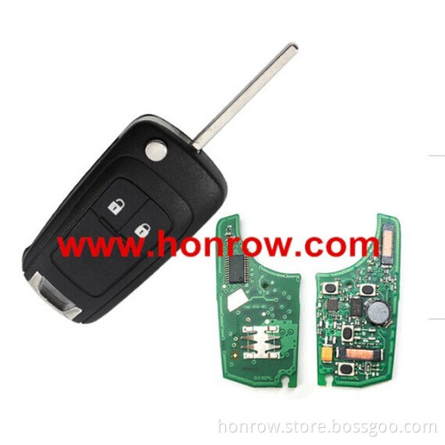 For Chevrolet keyless 2 Button remote control key with 433MHZ